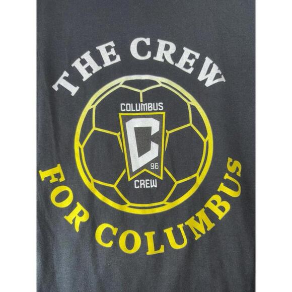 Fanatics Other - Fanatics MLS Men’s Medium Columbus Crew Black LS Shirt "The Crew For Columbus"